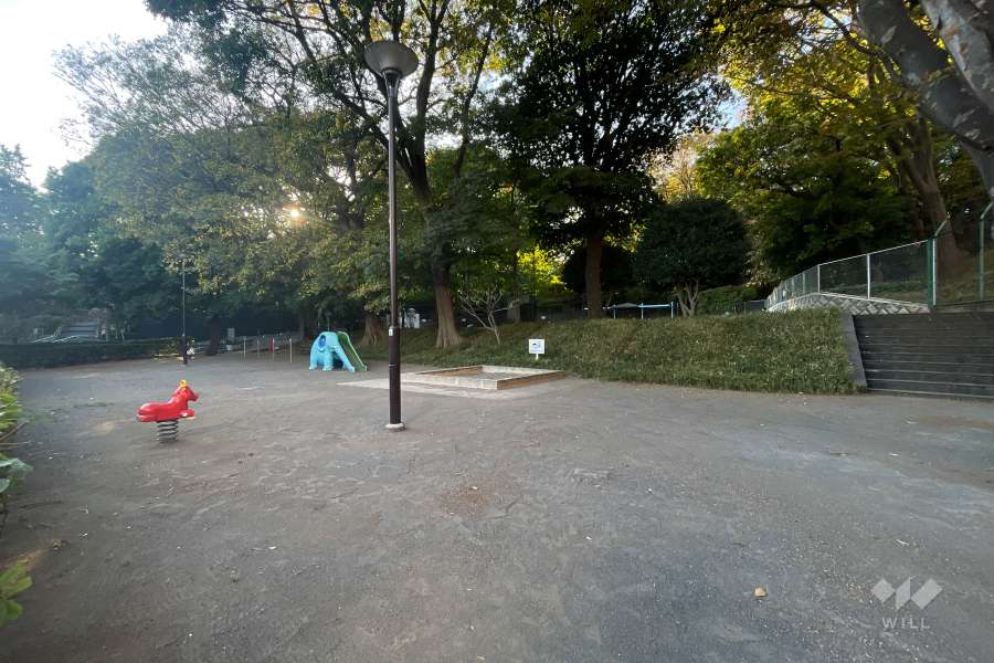 敷地に隣接する『大井公園』