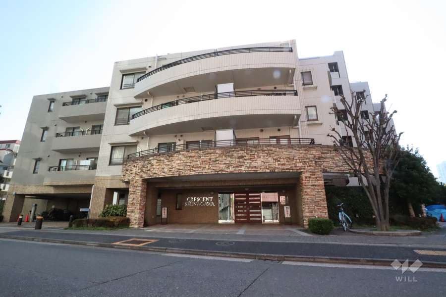 クレッセント品川の外観(北側から)