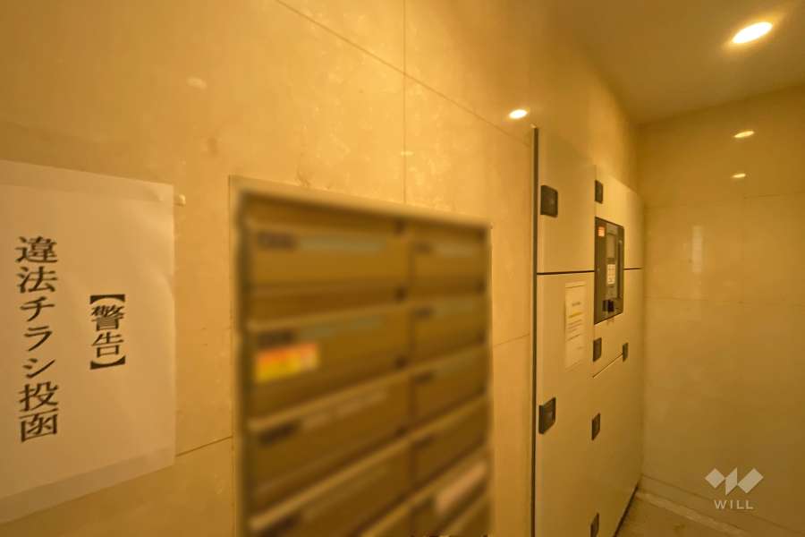 共用ポストと宅配ボックス