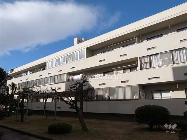 西大島住宅北棟の外観（南東側から）