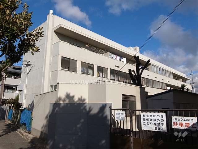 西大島住宅北棟の外観（南西側から）