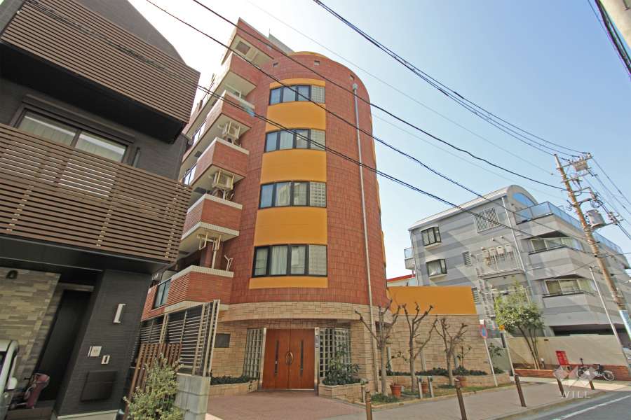 ジェイパーク大崎弐番館の外観（北側から）