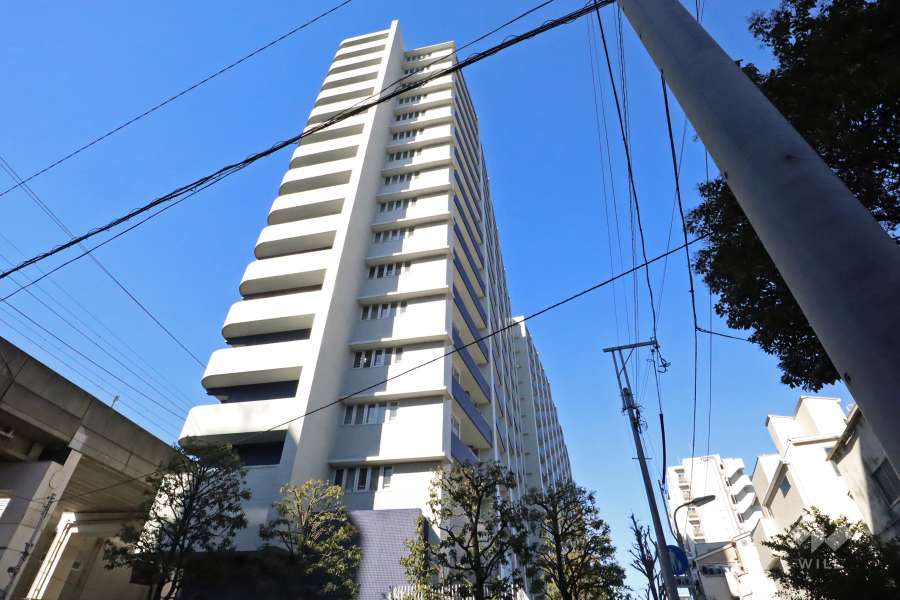 パークスクエア南品川の外観(南東側から)