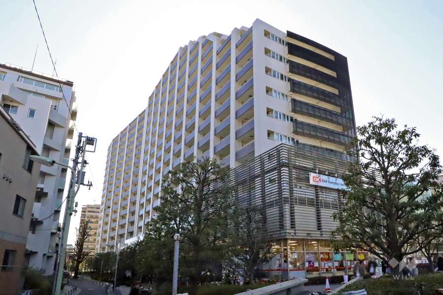 パークスクエア南品川の外観(北東側から)