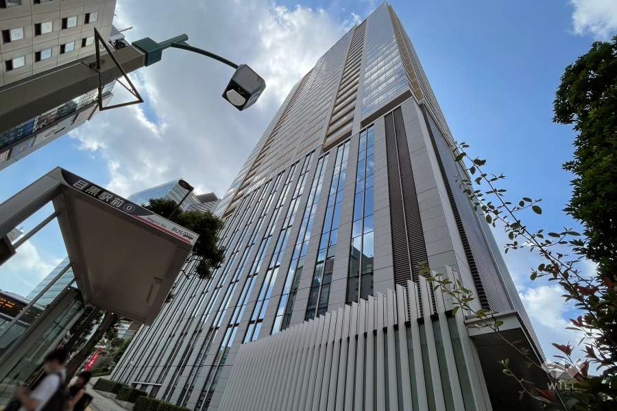 パークタワー目黒の外観（北西側から）