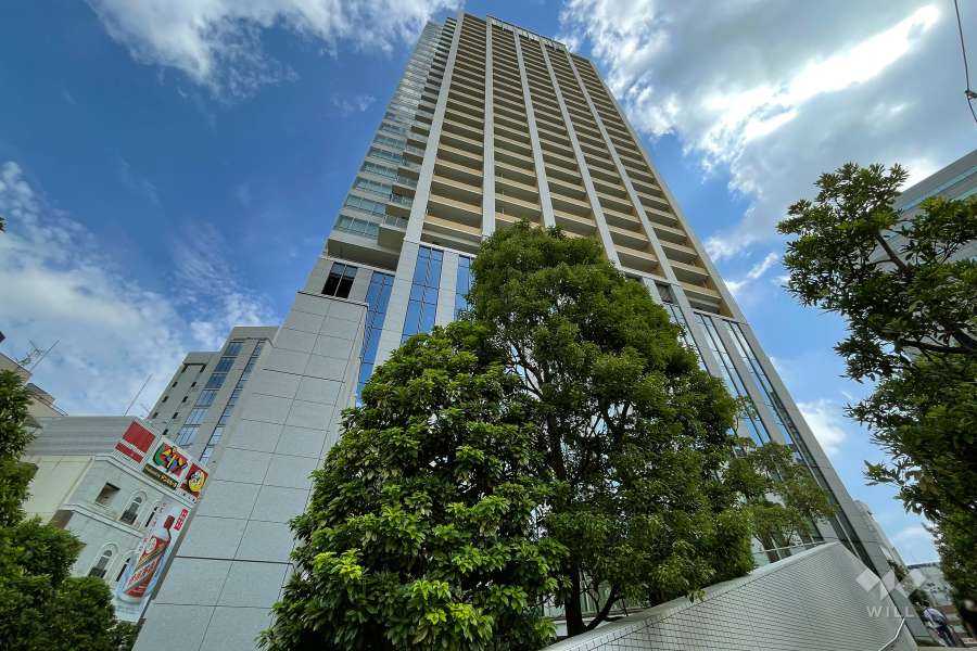 パークタワー目黒の外観（南西側から）