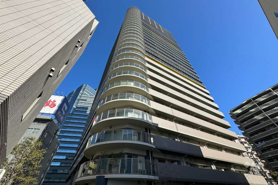 ブリリアタワー大崎の外観（南西側から）