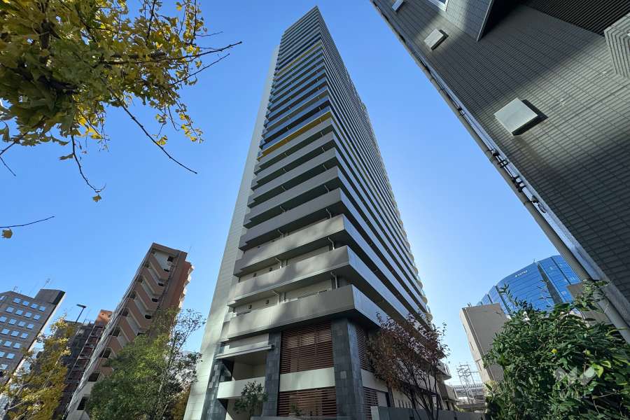 ブリリアタワー大崎の外観（北西側から）