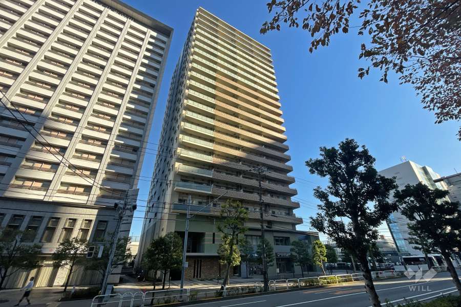 ブリリアタワー品川シーサイドの外観（北西側から）