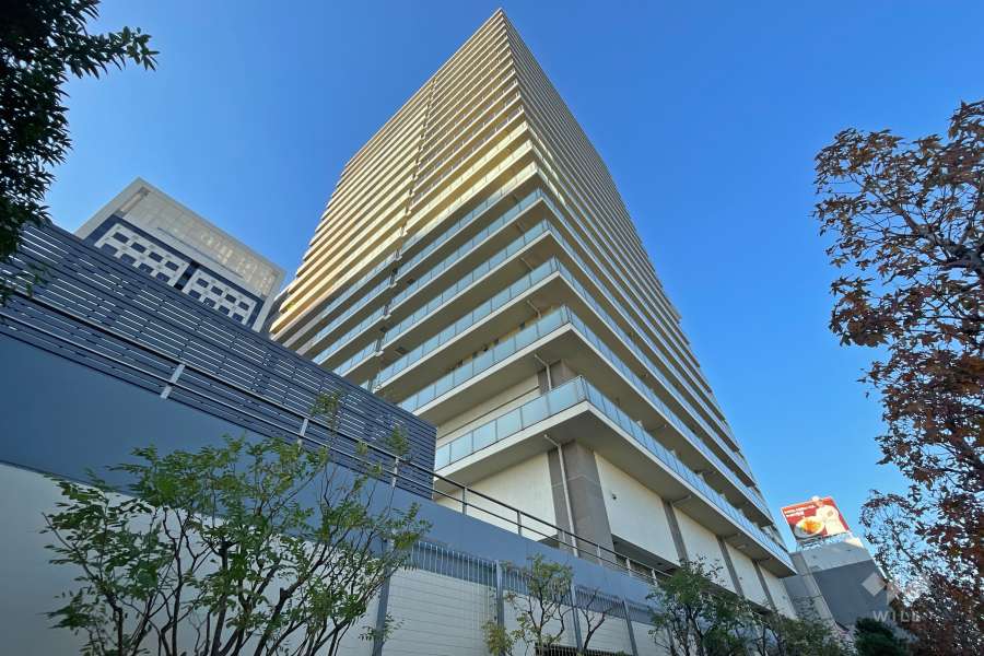 ブリリアタワー品川シーサイドの外観（南東側から）