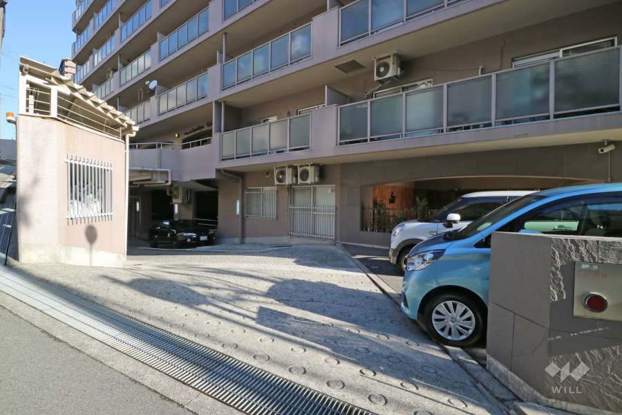 駐車場の出入口　（屋外平面式）