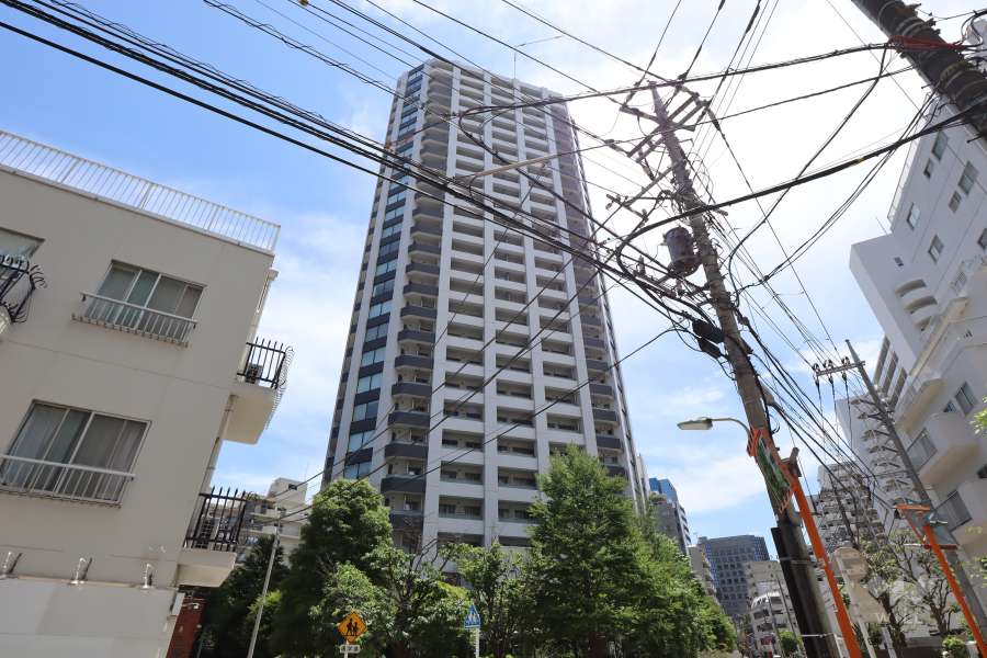 ミッドサザンレジデンス御殿山の外観（南側から）