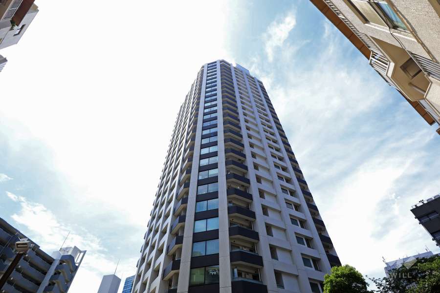 ミッドサザンレジデンス御殿山の外観（北西側から）