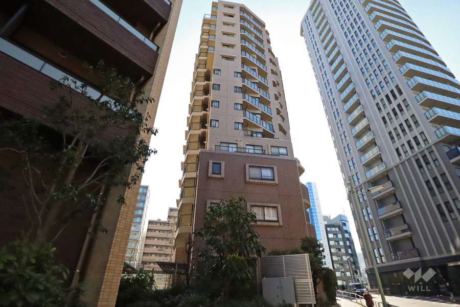 ライオンズプラザ池田山の外観（北西側から）