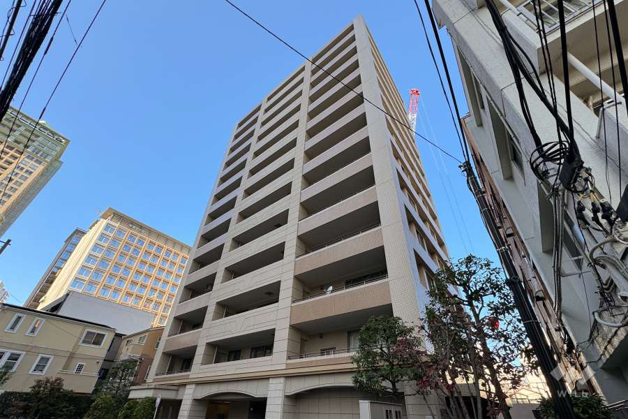 藤和シティホームズ御殿山の外観（南東側から）