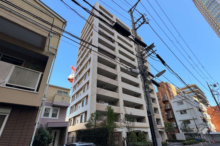 藤和シティホームズ御殿山の外観（南西側から）