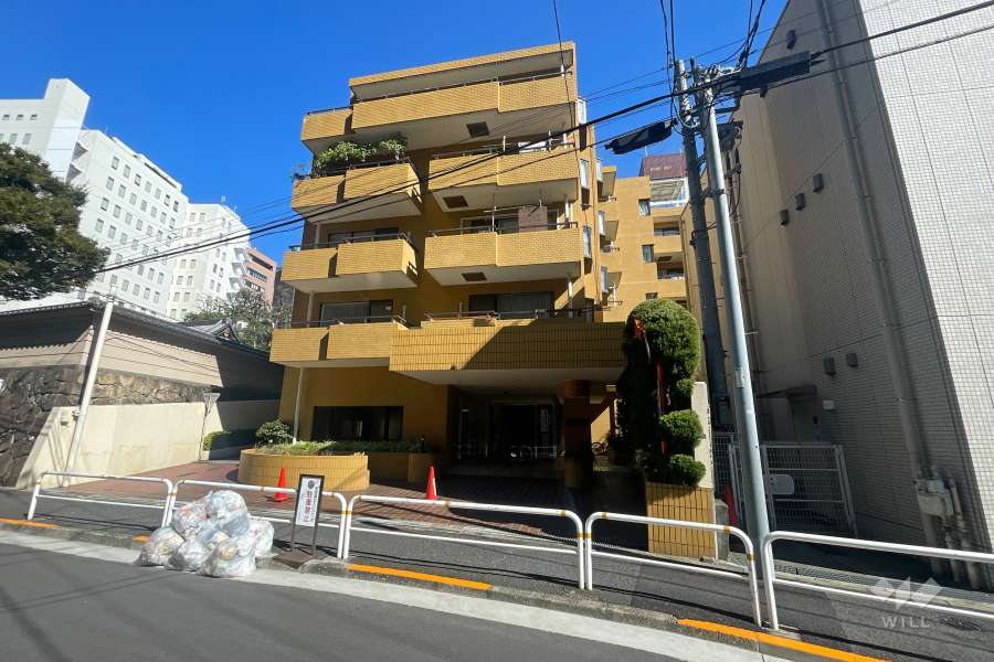 藤和島津山コープの外観（南側から）