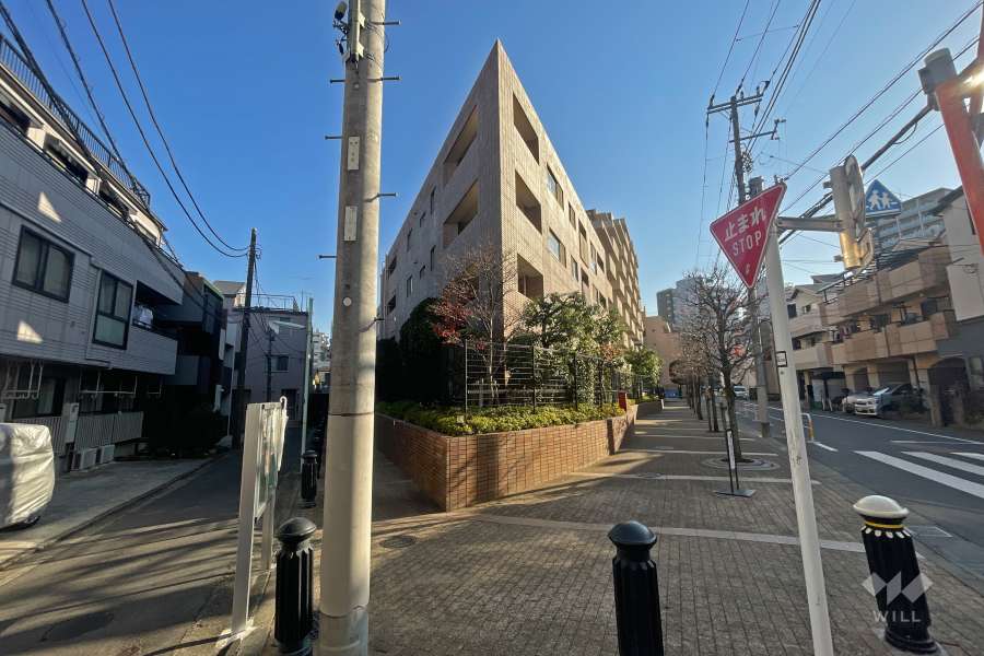 アデニウム武蔵小山の外観（北側から）