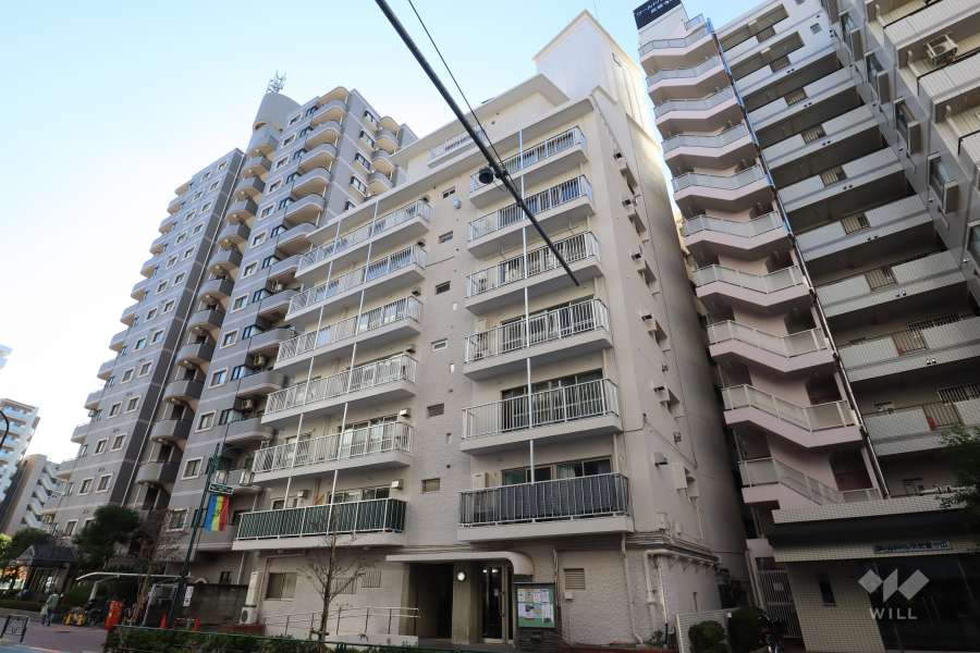 シャンボール武蔵小山の外観(北東側から)