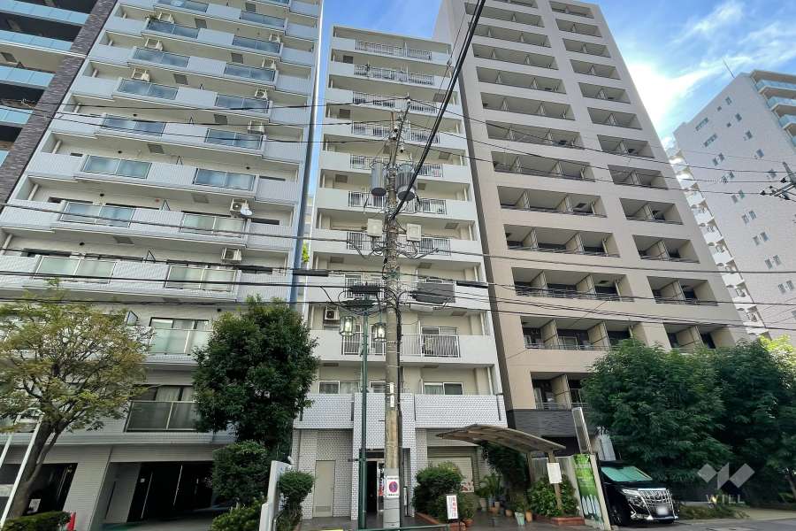 チュリス武蔵小山の外観（南西側から）