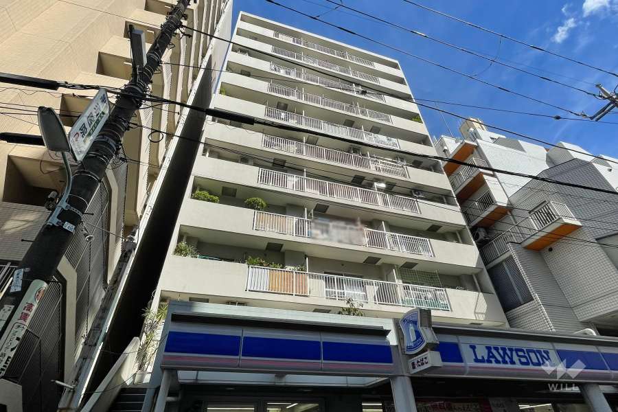 チュリス武蔵小山の外観（南東側から）