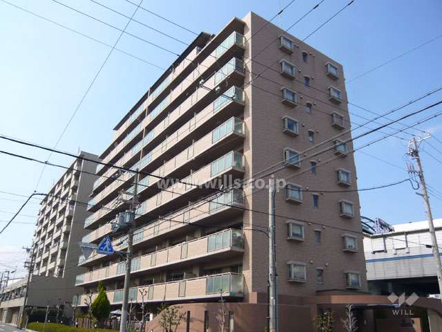 ハイム武庫川東リヴィエールの外観（南東側から）