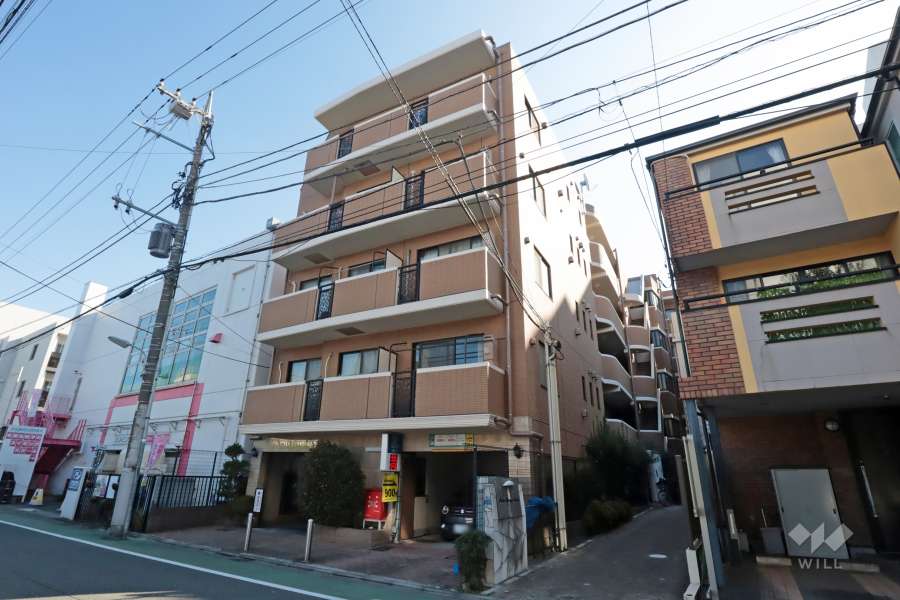 ディナスカーラ品川戸越の外観(西側から)