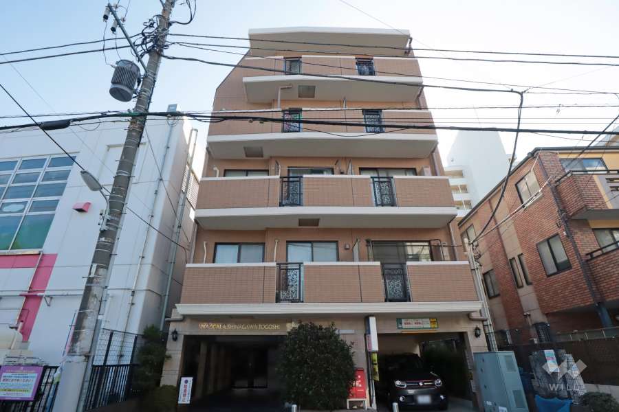 ディナスカーラ品川戸越の外観(北西側から)