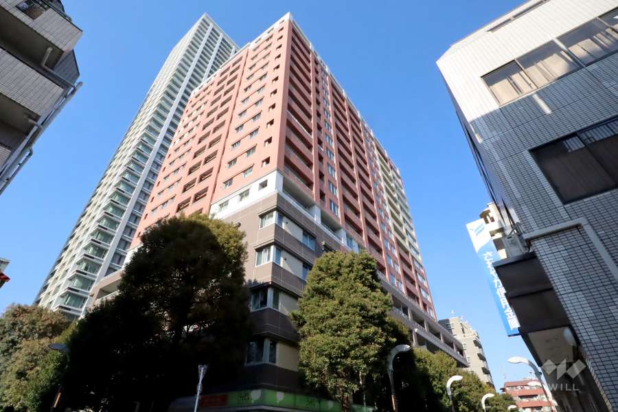 パークホームズ武蔵小山の外観(南側から)