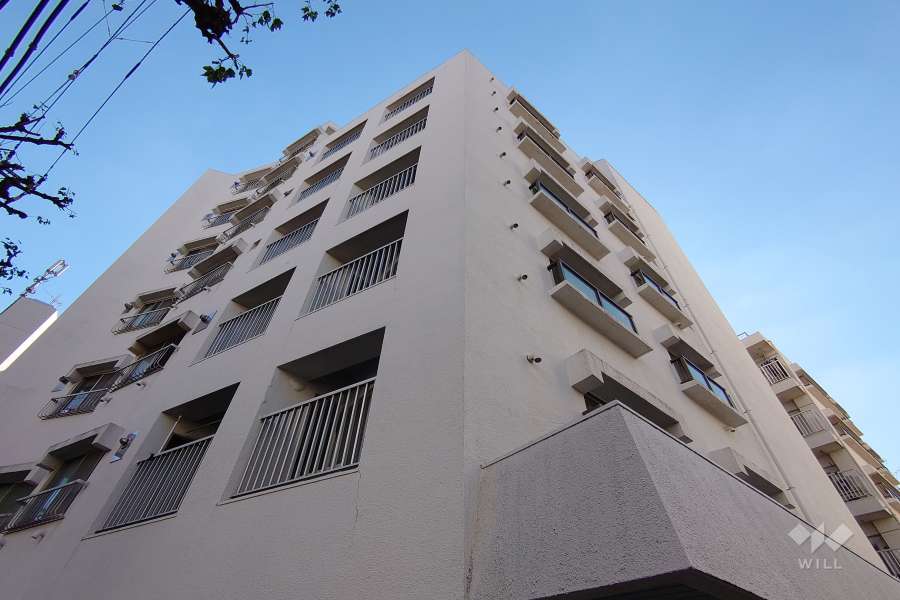 パシフィック西戸越マンションの外観（北東側から）