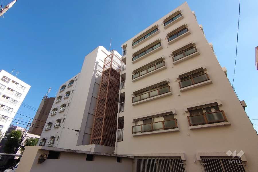 パシフィック西戸越マンションの外観（北西側から）