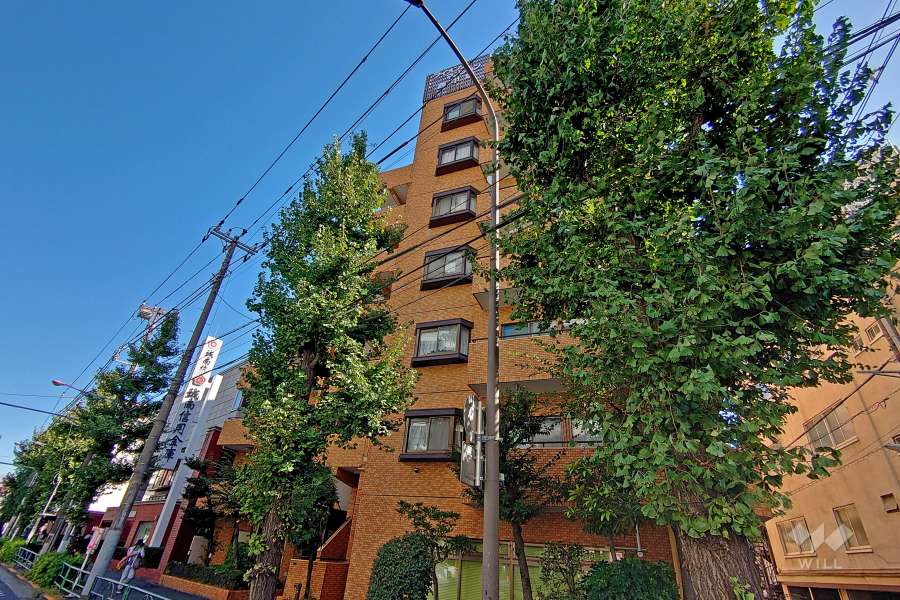 ライオンズマンション西中延の外観（南西側から）