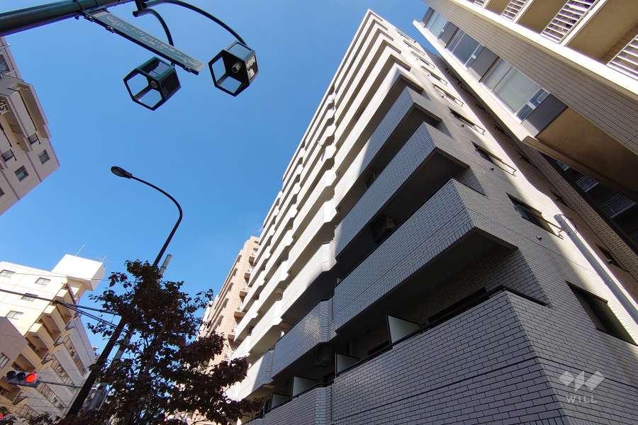 ライオンズマンション武蔵小山の外観（南側から）