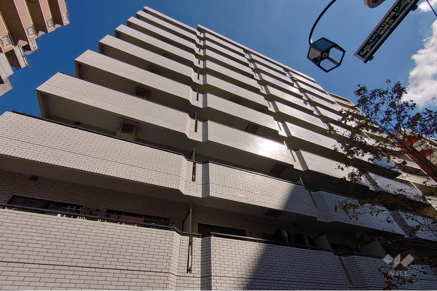 ライオンズマンション武蔵小山の外観（南西側から）-(2)