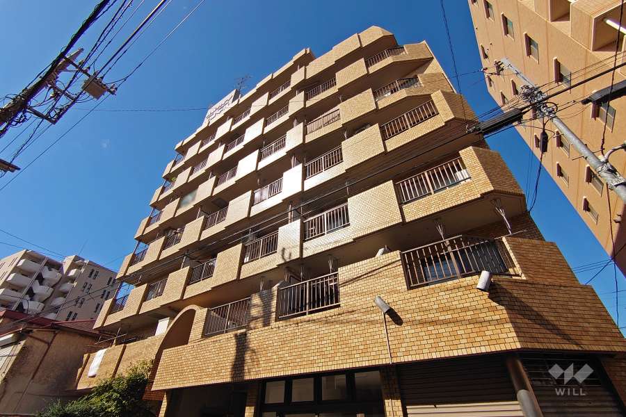 扶桑ハイツ荏原中延の外観（東側から）