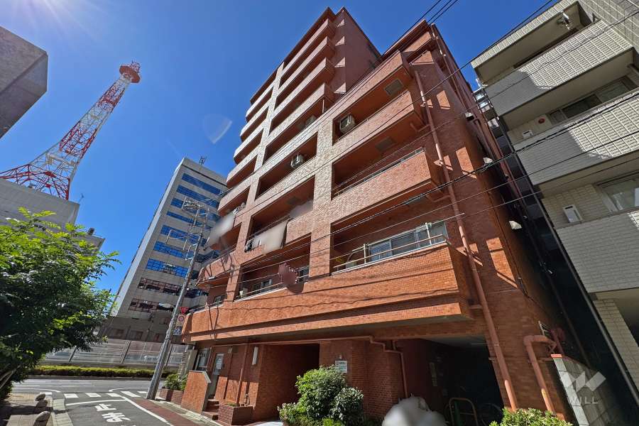 シャンボール五反田の外観（北東側から）