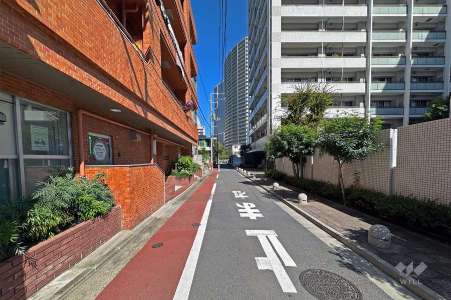 敷地の東側道路