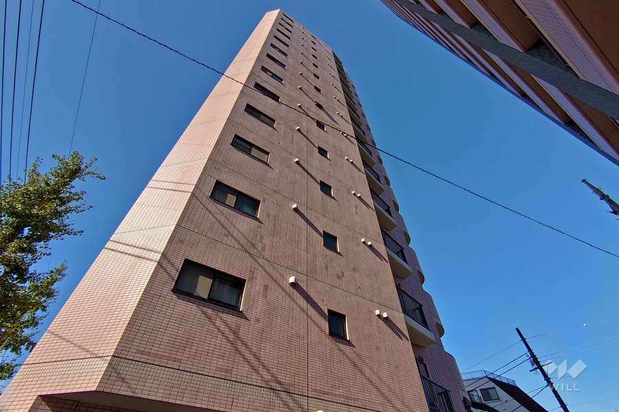 スカーラ品川戸越スカイタワーの外観（東側から）