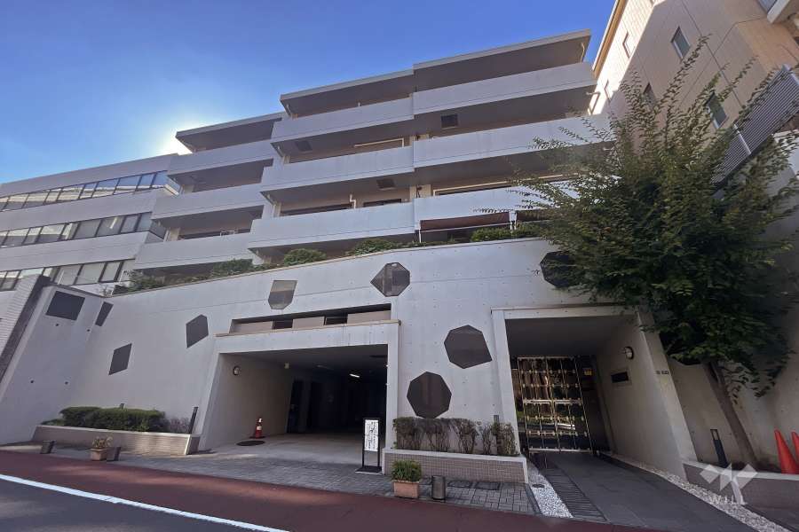 アルファホームズ池田山の外観（北東側から）