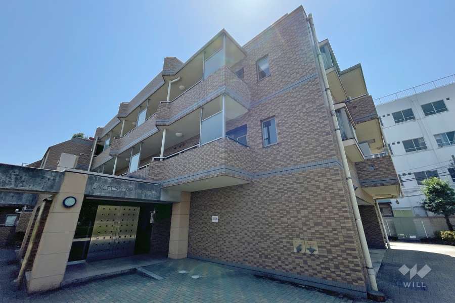 エクセルシオール品川大井町の外観（北側から）