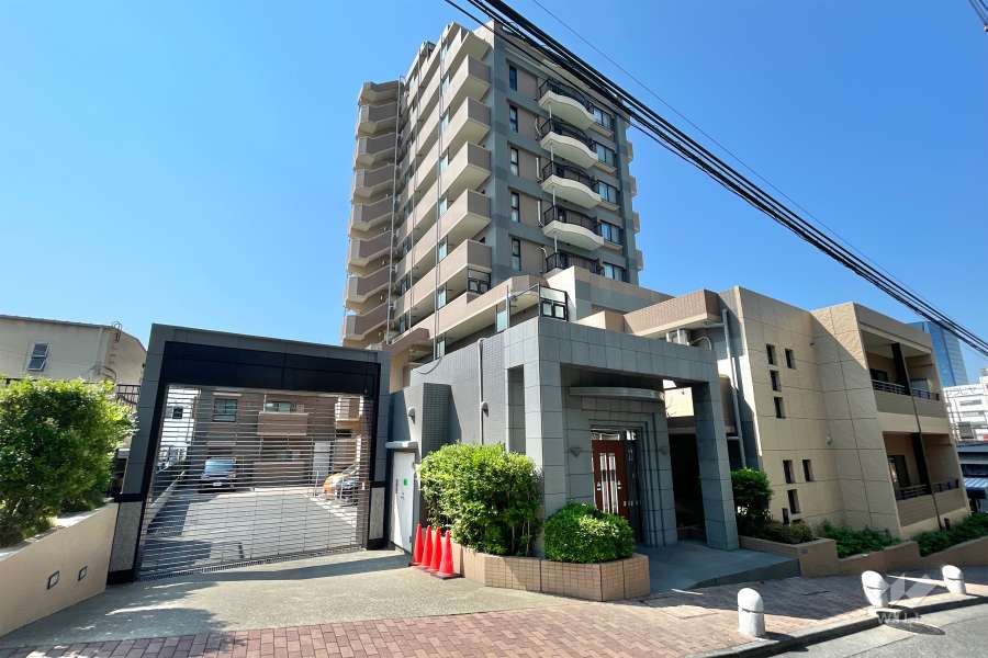 エスバイエルマンション御殿山の外観（北側から）