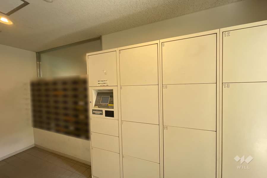 共用ポストと宅配ボックス