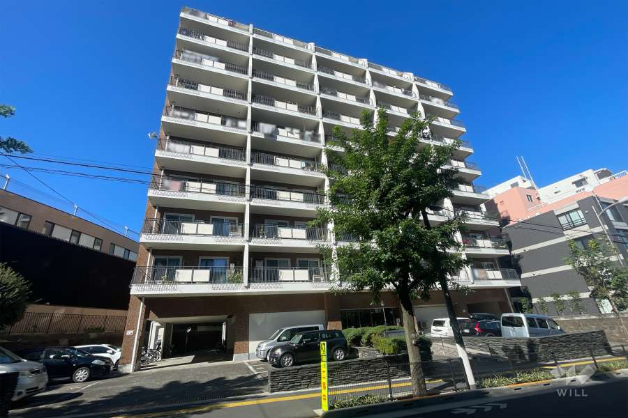 ゼームス坂パークハウスの外観（南側から）