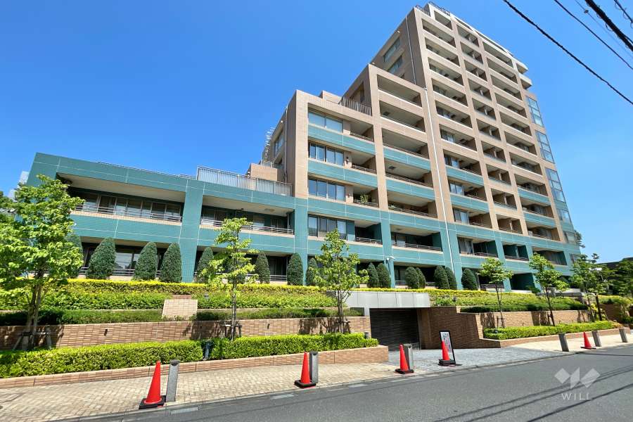 パークコート御殿山ジエストの外観（北西側から）