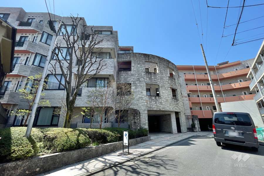 パレプラス大井町の外観（北東側から）