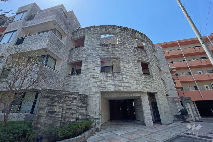 パレプラス大井町の外観（北東側から）