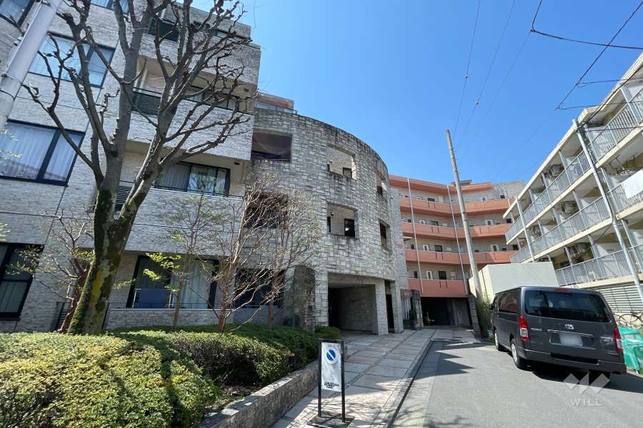 パレプラス大井町の外観（北東側から）