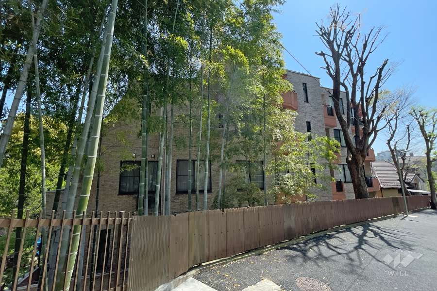 パレプラス大井町の外観（北西側から）