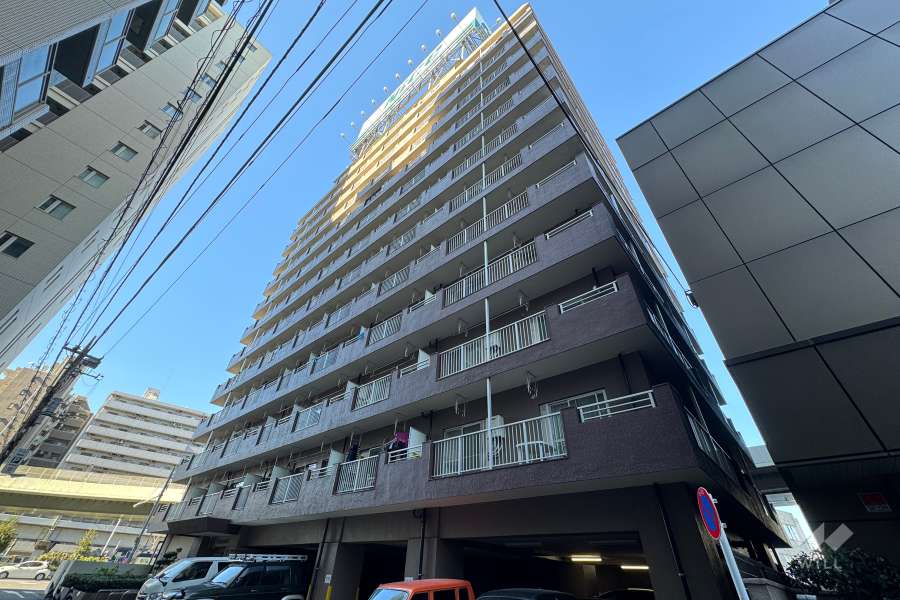 ニックハイム大森海岸の外観（南東側から）