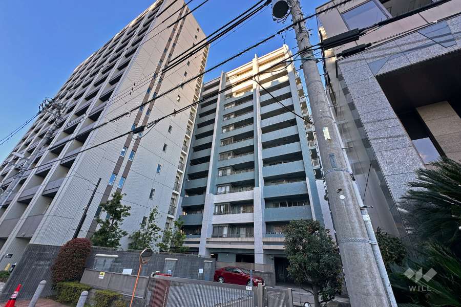 クレッセントしながわ公園ビュータワーの外観（南東側から）